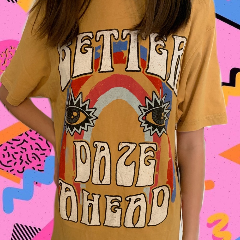 ✰ California retrowear "better daze ahead" top✰